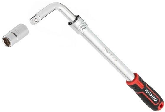 Ключ балонний телескопічний Intertool STORM 1/2 "17/19 Cr-V (HT -1600)