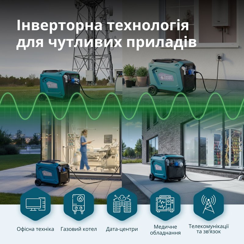 Інверторний генератор KS 9500iE S ATSR