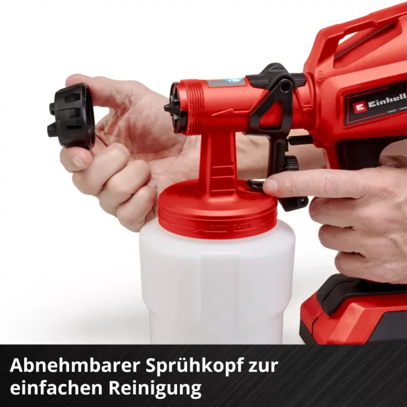 Фарборозпилювач акумуляторний Einhell TC-SY 18/60 Li - Solo