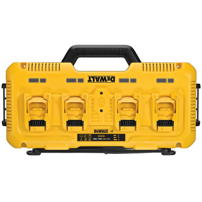 Зарядний пристрій 4-х портове DeWALT DCB104