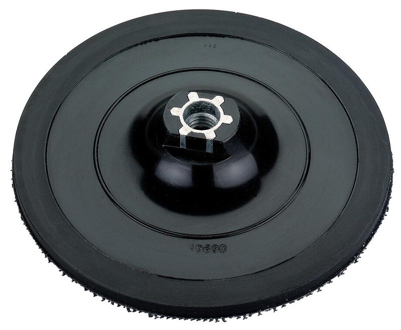 Тарілка опірна на липучках Metabo Pyramid 123 мм 5/8" (623298000)