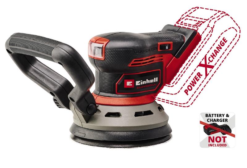 Шліфмашина ексцентрикова акумуляторна Einhell Professional TP-RS 18/32 Li BL - Solo (4462020)