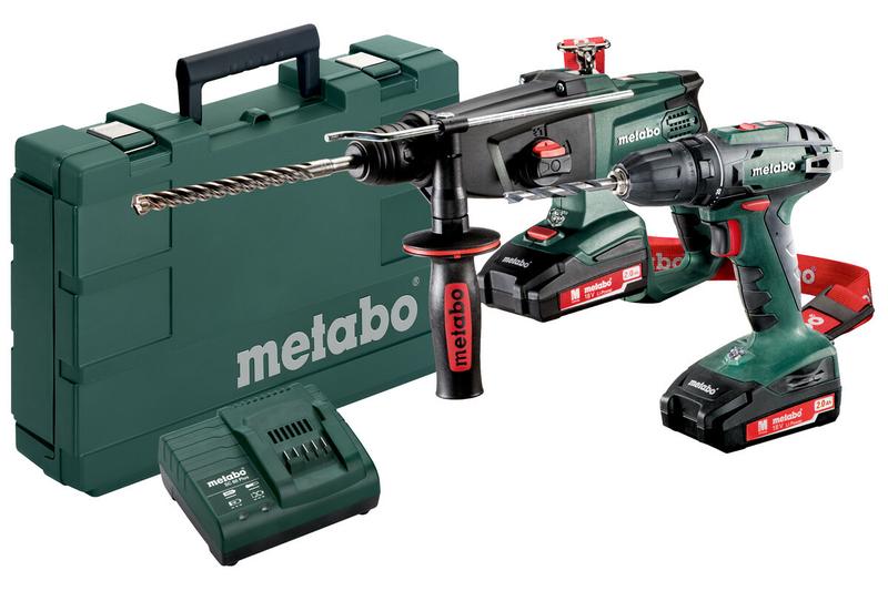 Набір Metabo Combo Set 2.3.2 18 V * BS18 + KHA18