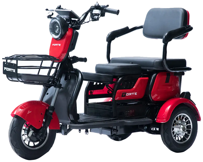 Акумуляторний трицикл Forte Family-P600 (червоний) (145226)