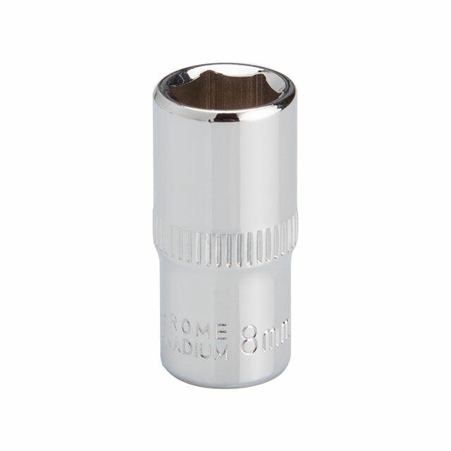 Головка шестигранна Intertool Storm 1/4", 8 мм ET-0438