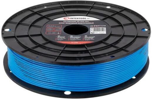 Шланг прямий поліуретановий Intertool STORM 2.5х4 мм, 100 м (PT-+1752)