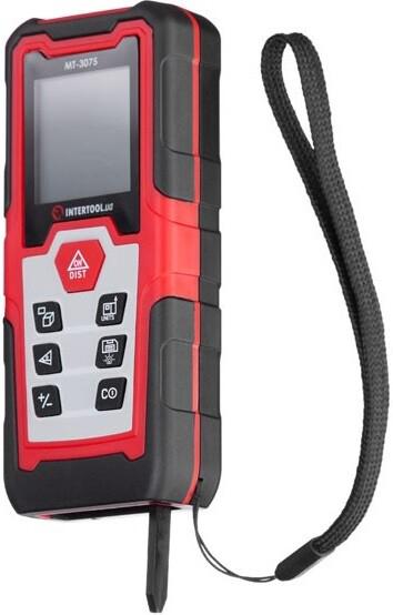 Далекомір лазерний Intertool 50 м відкидна ніжка (MT-3075)