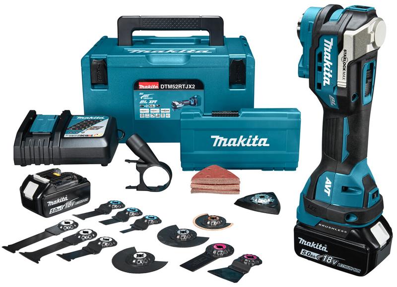 Акумуляторний багатофункціональний інструмент Makita LXT DTM52RTJX2