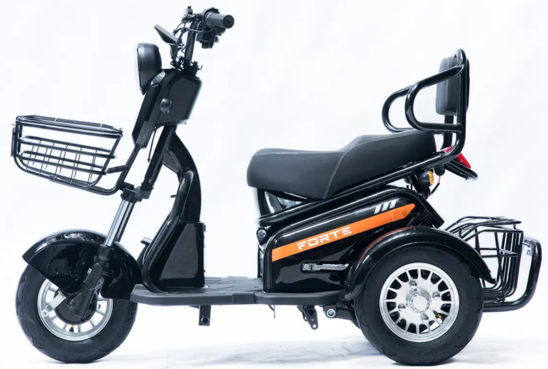 Акумуляторний трицикл Forte S1-P600 (чорний) (145206)