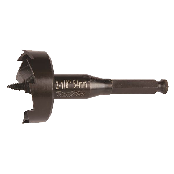 Свердло Форстнера Makita самоврізне 54 мм HEX 7/16 (D-30019)