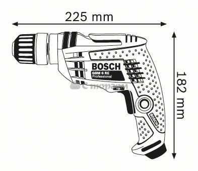Дриль безударний Bosch GBM 6 RE (0601472600)