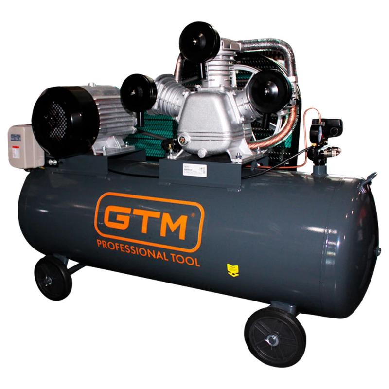 Компресор рес-220л 1100/900л/хв 7,5кВт 10бар 380В 3 циліндри V-под. GTM 27159