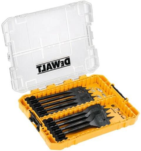 Набір пір'яних свердел DeWALT DT70751 по дереву, 9 шт, кейс