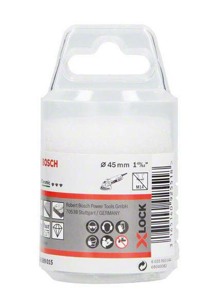 Алмазна коронка Bosch Dry Speed X-LOCK 45 мм (2608599015)