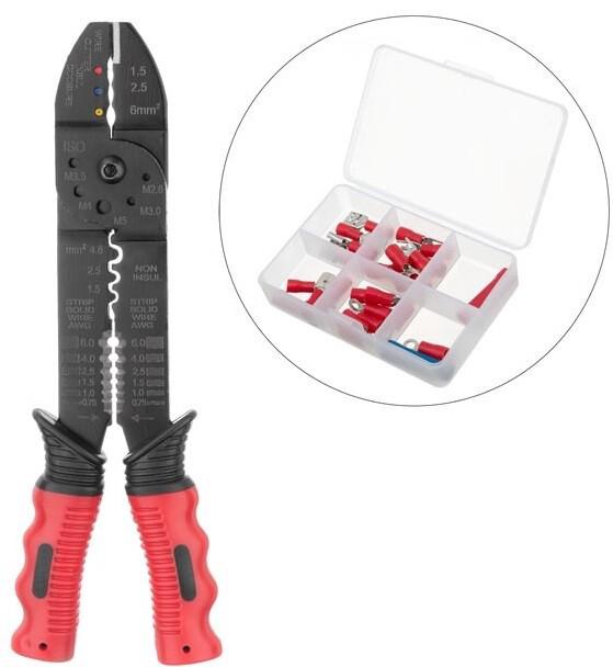 Набір інструментів Intertool STORM 1/2 "1/4" 100 од. Cr-V (ET-8100)