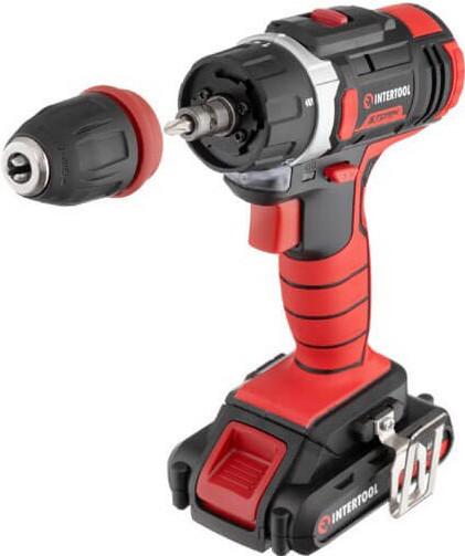 Акумуляторний дриль-шурупокрут INTERTOOL WT-0317