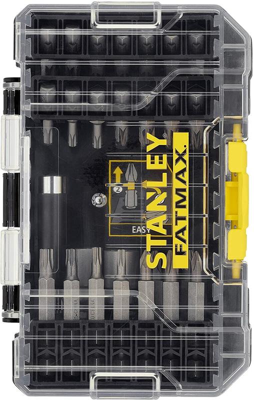 Набір біт Stanley FatMax, Phillips, Pozidriv, Torx, 2xPh, 25х50 мм, 10 шт, кейс (STA88560)