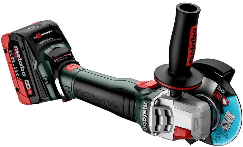 Акумуляторна кутова шліфувальна машина Metabo WB 18 LT BL 11-125 Quick (613054650)