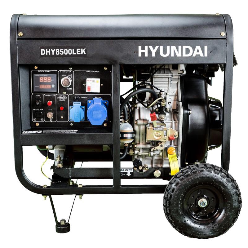 Дизельний генератор Hyundai DHY8500LEK