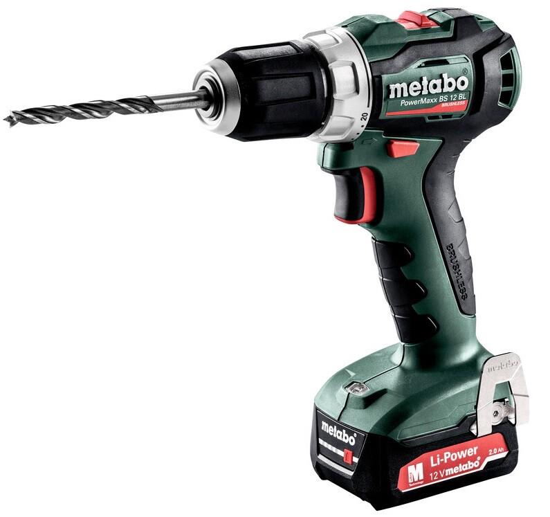 Акумуляторний шурупокрут Metabo PowerMaxx BS 12 BL (601038500)