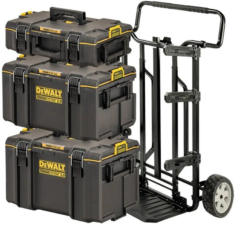 Комплект ящиків DeWALT DWST83401-1 TOUGHSYSTEM 2.0, 3 ящика на візку