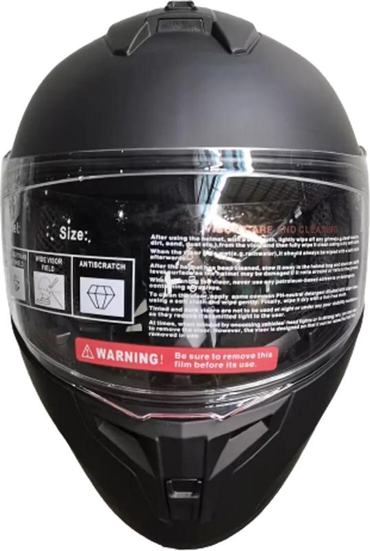 Мотошолом Forte M71 чорний, розмір XL (125194)