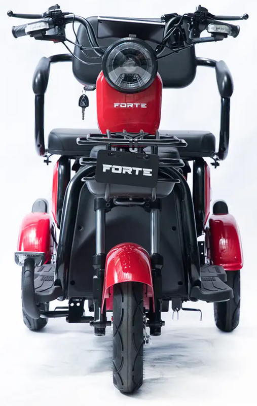 Акумуляторний трицикл Forte Family-P600 (червоний) (145226)