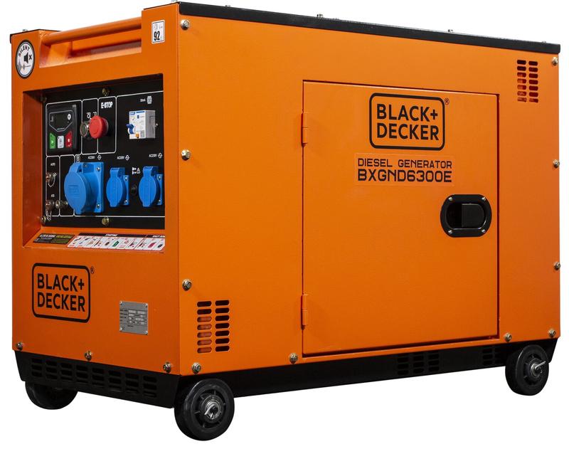 Генератор дизельний BLACK DECKER BXGND6300E (6813624)