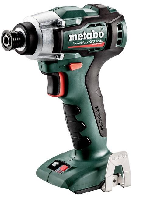 Акумуляторний ударний гайкокрут Metabo PowerMaxx SSD 12 Каркас (601114890) (без акумулятора і ЗП)