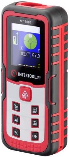 Далекомір лазерний Intertool 60 м кольоровий дисплей (MT-3086)