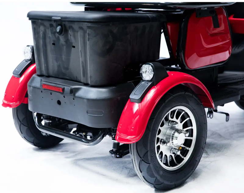 Акумуляторний трицикл Forte Family-P600 (червоний) (145226)
