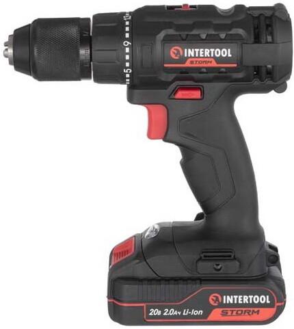 Акумуляторний дриль-шурупокрут INTERTOOL WT-0350
