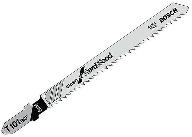 Пилки для лобзика Bosch T 101 BRF Clean for HardWood BIM (2608634235) 5 шт