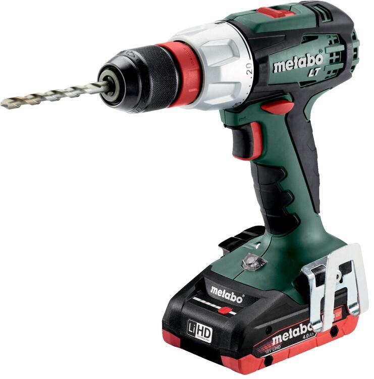 Акумуляторний шурупокрут Metabo BS 18 LT Quick LiHD 2x4.0 Ah (602104800)