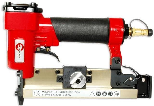 Степлер пневматичний INTERTOOL PT-1611