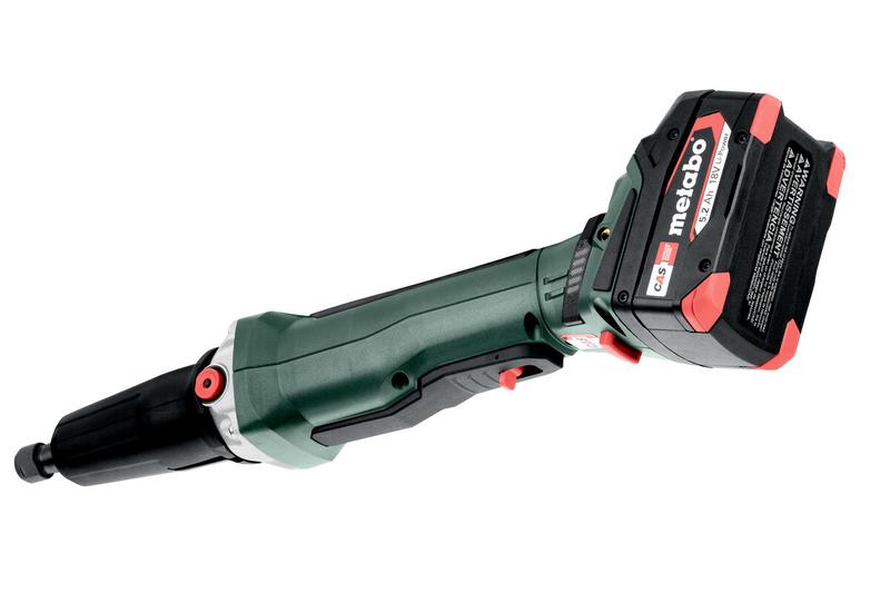 Акумуляторна прямошліфувальна машина Metabo GVPB 18 LTX BL 11-28, без АКБ и ЗП (600827850)