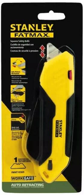 Ніж безпечний з висувним трапецієподібним лезом Stanley FATMAX Box Box (FMHT10369-0)