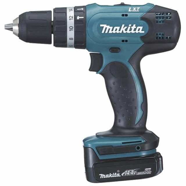 Акумуляторний ударний дриль-шурупокрут Makita BHP343SHE