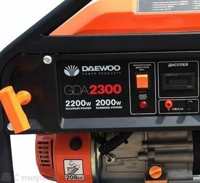Бензиновий генератор Daewoo GDA2300