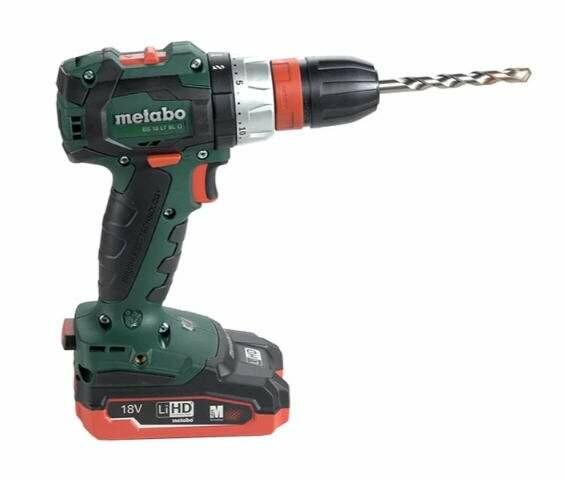 Акумуляторний дриль-шурупокрут Metabo BS 18 LT BL Q (602334890) (без акумулятора і ЗП)