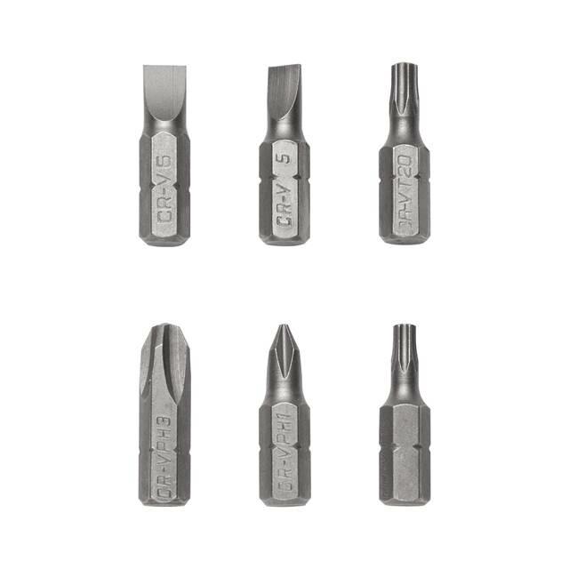 Викрутка реверсивна з комплектом насадок Intertool HT-0408