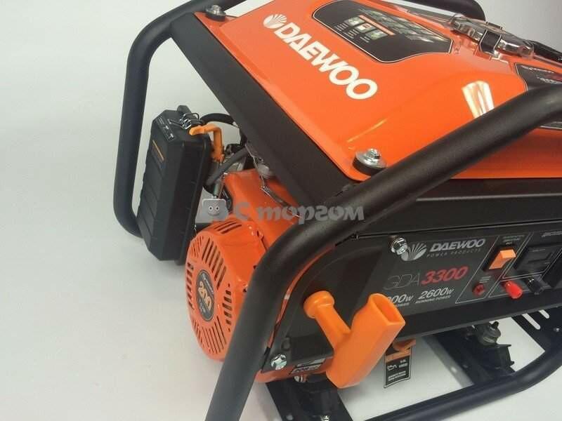 Бензиновий генератор Daewoo GDA3300