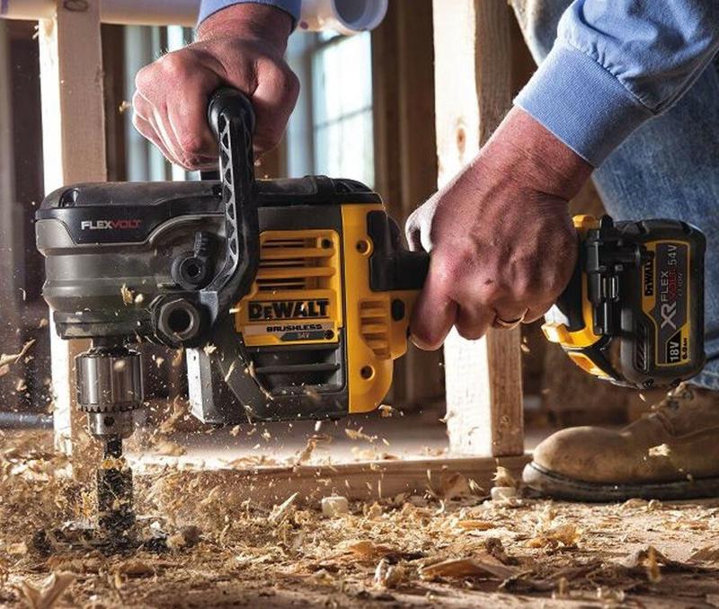 Кутова акумуляторна дрель DeWALT XR FLEXVOLT DCD460N (без акумулятора і ЗП)