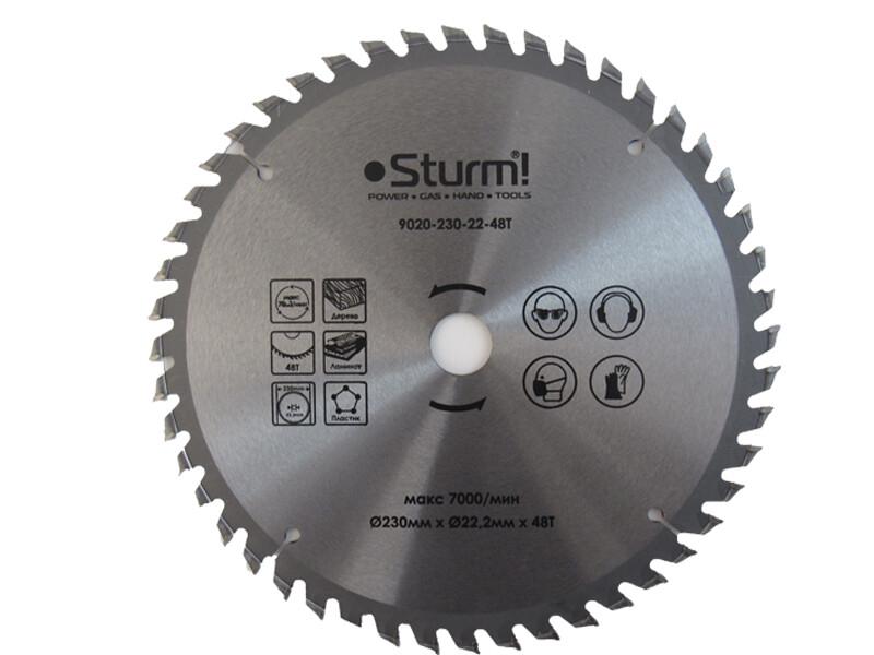 Диск пильний Sturm 9020-230-22-48T