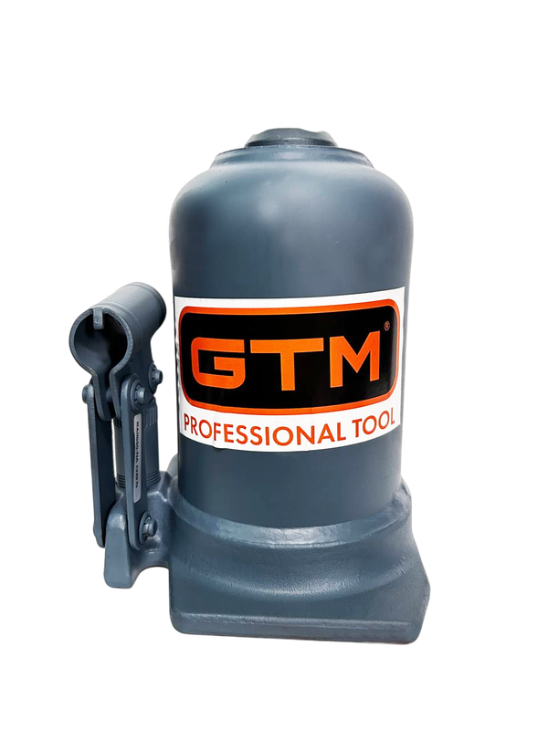 Домкрат гідравлічний пляшковий 10т GTM TH810001 двоштоковий 32921