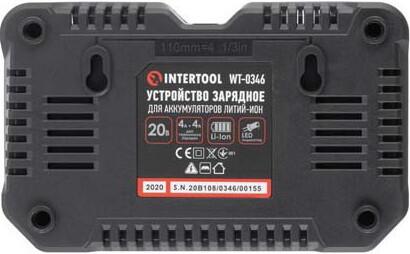 Зарядний пристрій для акумуляторів INTERTOOL WT-0346