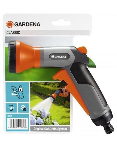 Пістолет для поливу Gardena Classic м'який душ (18311-20.000.00)