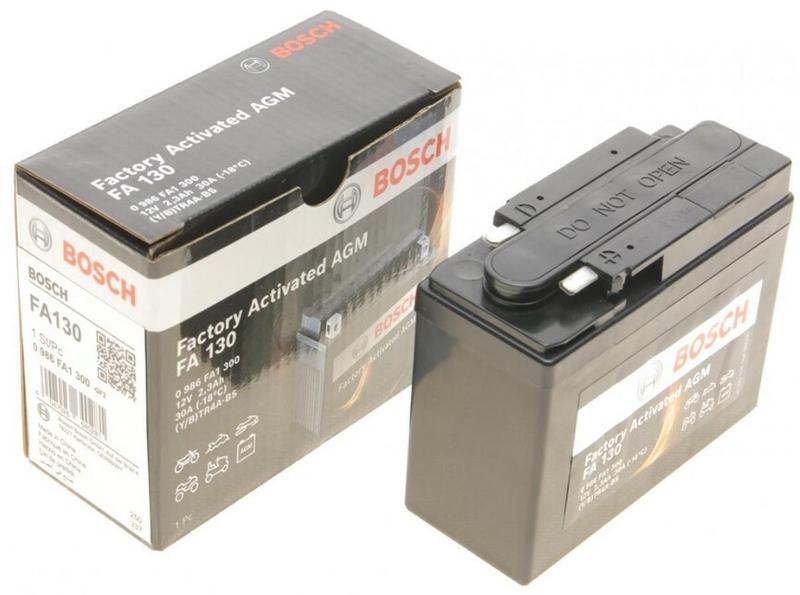 Мото акумулятор Bosch 6СТ- 2.3 АзЕ (0 986 FA1 300)