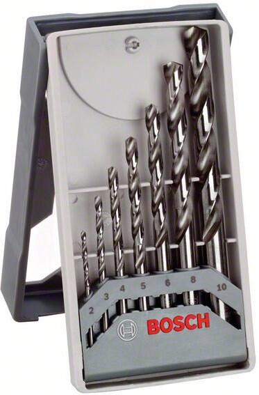 Набір свердел Bosch HSS-G 7 шт Mini X-Line D2-10 (2608589295)