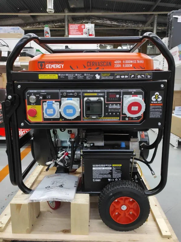 Бензиновий генератор Genergy Cervascan Three-Phase Generator 220/380В